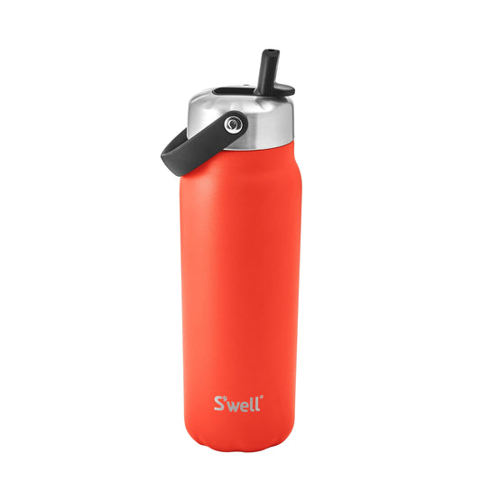 explorer-with-flip-straw-lid-24oz-u6 Swell-24oz-Explorer-Radiant-Coral-Front-Straw-Up-2.jpg