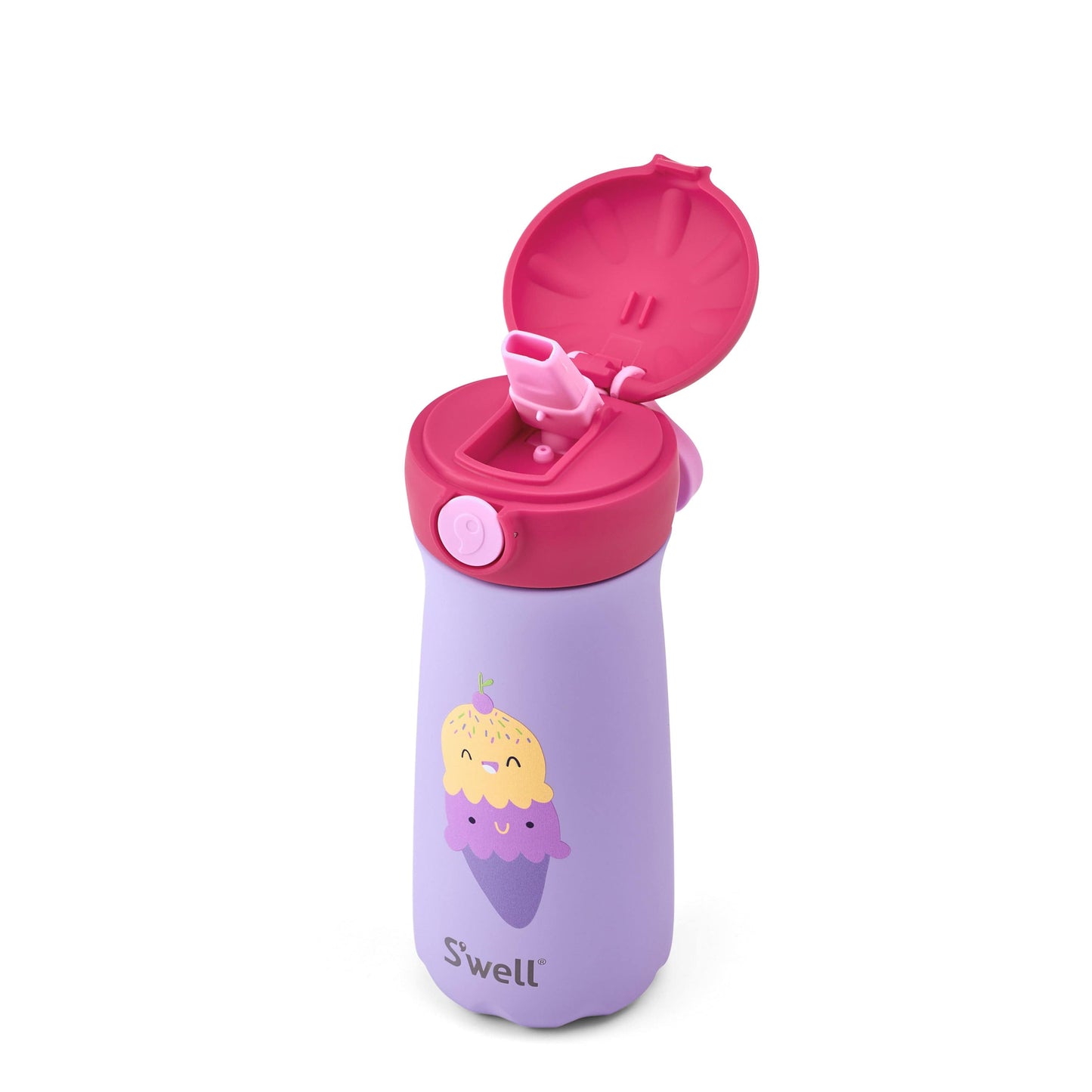 pop-top-traveler-14oz-h5 Swell14ozKidsPopTopTravelerHappyScoopsIceCreamFrontAngledTopOpen.jpg