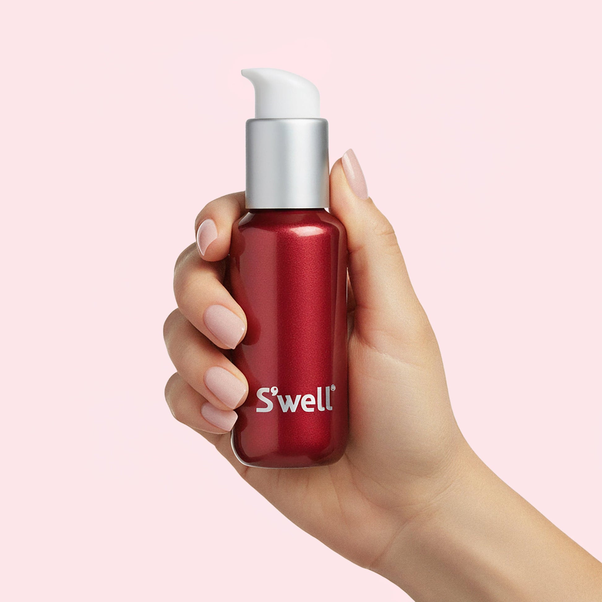 travel-bottle-set-e9 Swell_Cherry_Shimmer_Travel_Bottle_Front_Shimmer_Hand.jpg